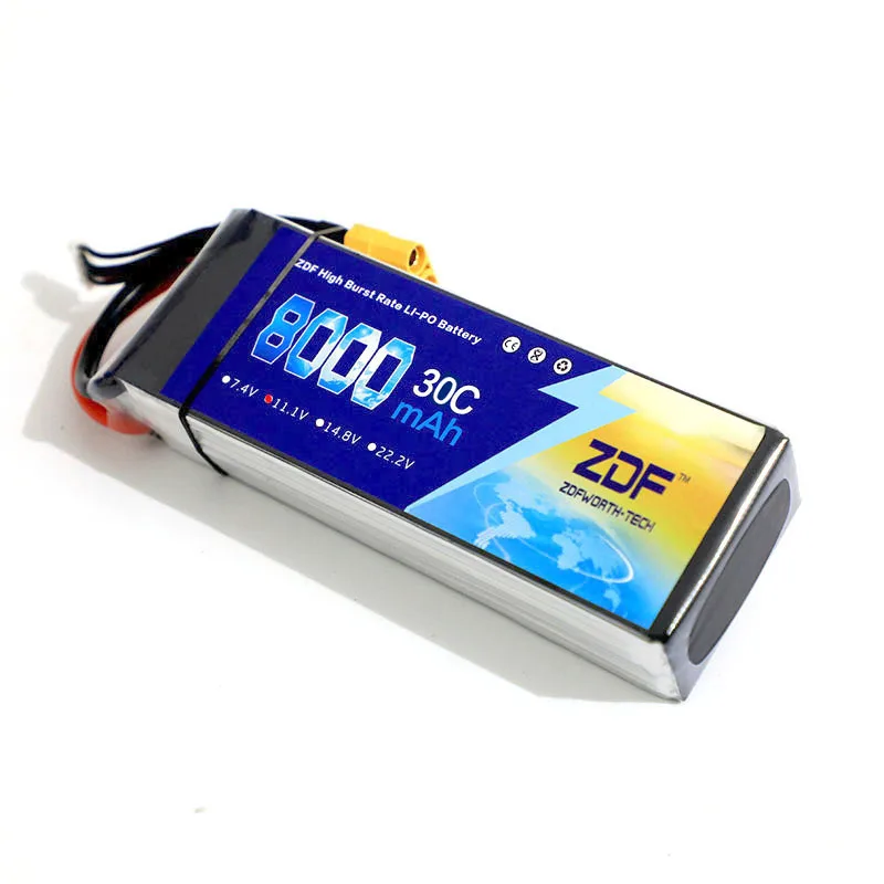 ZDF Lipo аккумулятор 3S 11,1 V 5000mAh 6000mah 8000mah 10000mah 12000mah 16000mah 25C 30C 50C для радиоуправляемого вертолета квадрокоптера