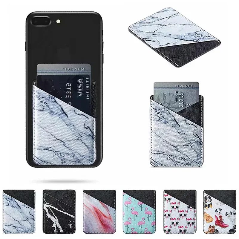 Универсальная наклейка бумажник для сотового телефона iPhone X XR XS Max 8 7 6 кожаный