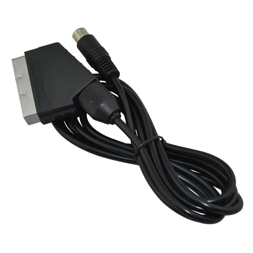 AV ТВ кабель свинцовый Scart для SEGA Mega Drive MD 2 Genesis NTSC и PAL версии|Кабели| |