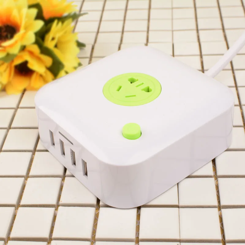 Многофункциональный Умный дом питания CubeSocket ЕС/США/Великобритания/вилка 4 USB