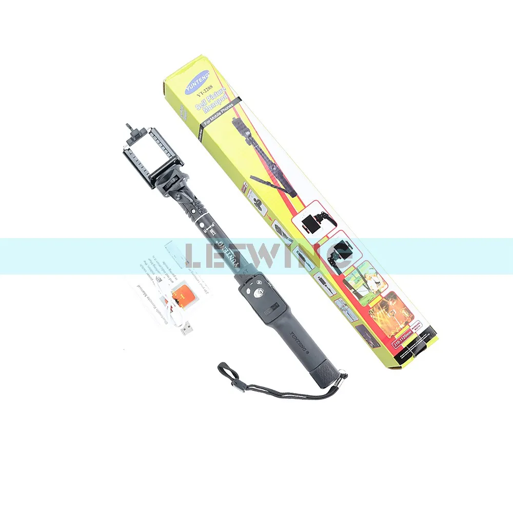 Yunteng 2288 Bluetooth Remote Selfie Stick Extendable Monopod + YT-228 Mini Tripod for Phone Camera | Электроника