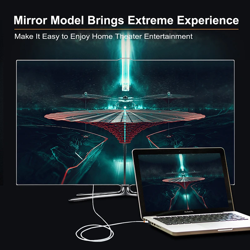 Кабельный конвертер Thunderbolt Mini Displayport DP в DVI адаптер для ноутбука MacBook Pro AiMini