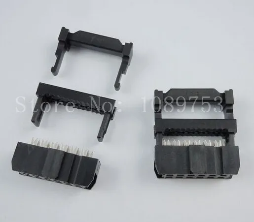 

50 шт. 2x6 2x6P 12P 12pin шаг 2,54 мм разъем кабеля IDC