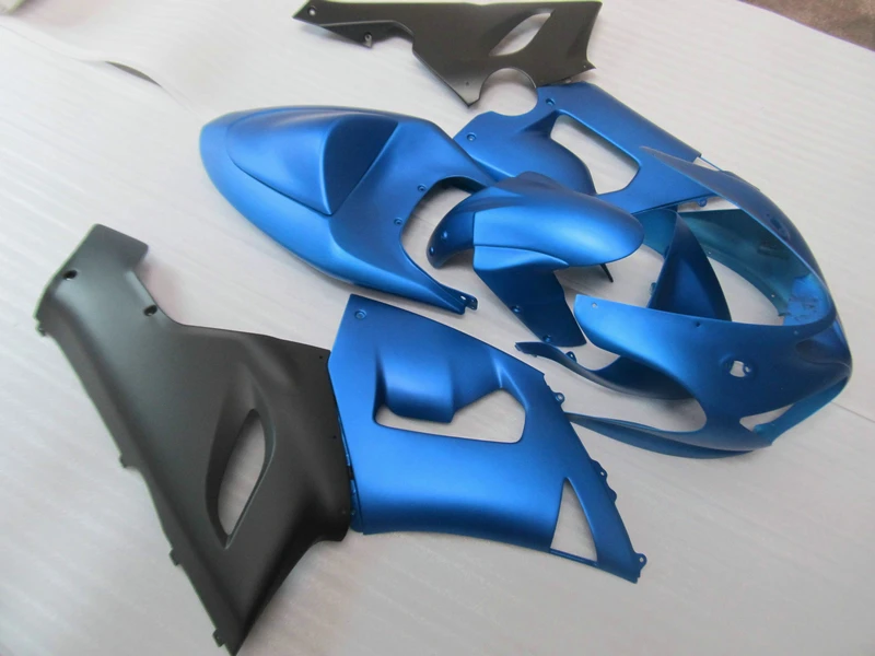 Комплекты обтекателей 100% подходит для Kawasaki NINJA ZX 6R 2005 2006 zx6r 05 06 матовые черные и