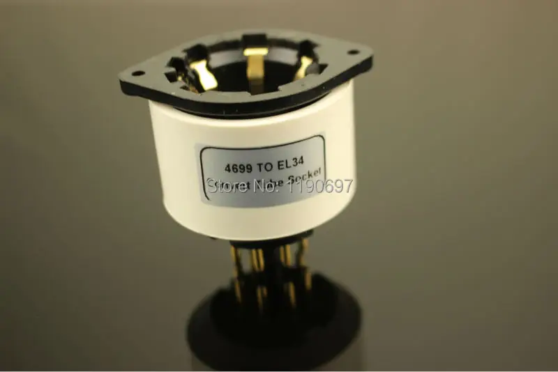1Piece 4699 EL6 Tube TO EL34 6P3P 6L6 Electron Convert Socket DIY Audio Vacuum Adapter | Электроника