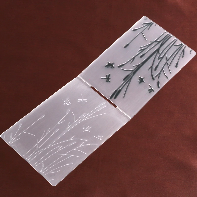Пластиковый шаблон для выдавливания папок 1 шт. бумажные карты DIY фотоальбом