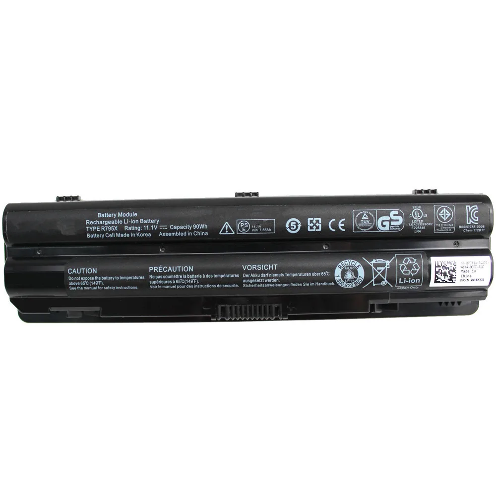 Оригинальный аккумулятор для ноутбука 7XINbox 11 1 В 90wh R795X J70W7 JWPHF WHXY3 R4CN5 8PGNG DELL XPS 14 15 L501X