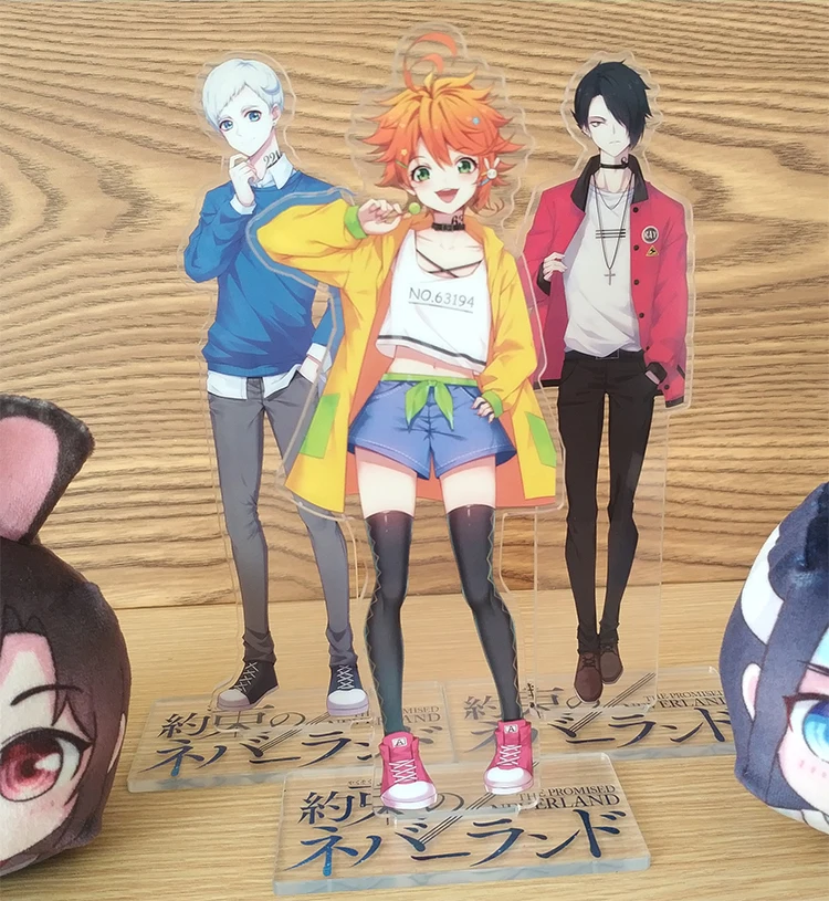 Аниме обетованный Neverland Yakusoku no Эмма Рей Норман Косплей фигурка на акриловой