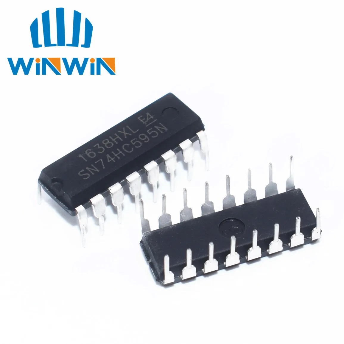 10 шт. SN74HC595N 74HC595N 74HC595 DIP-16 | Электронные компоненты и принадлежности