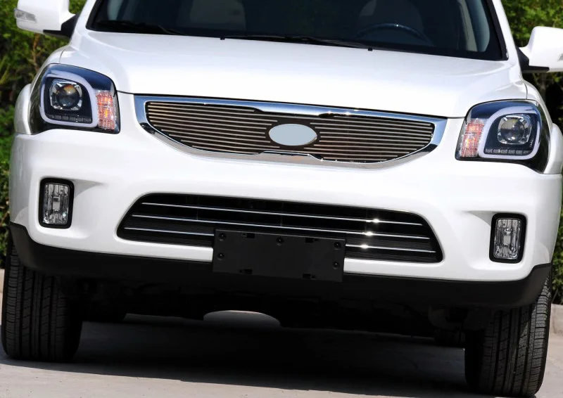Подходит для 2013 KIA Sportage Высококачественная передняя решетка из алюминиевого