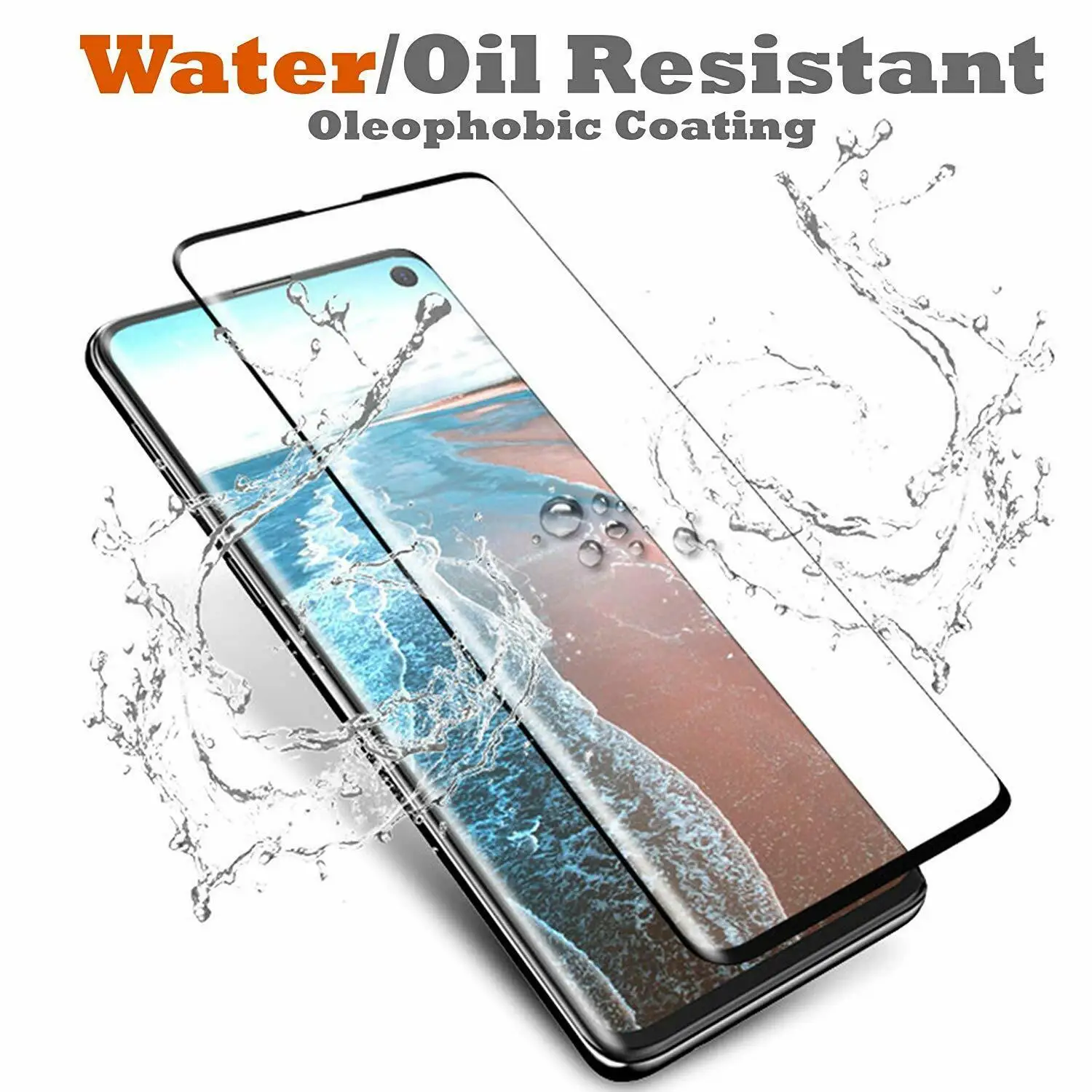 Чехол из закаленного стекла для Samsung Galaxy S8 S9 Plus 9H прочная 5D изогнутая Защита