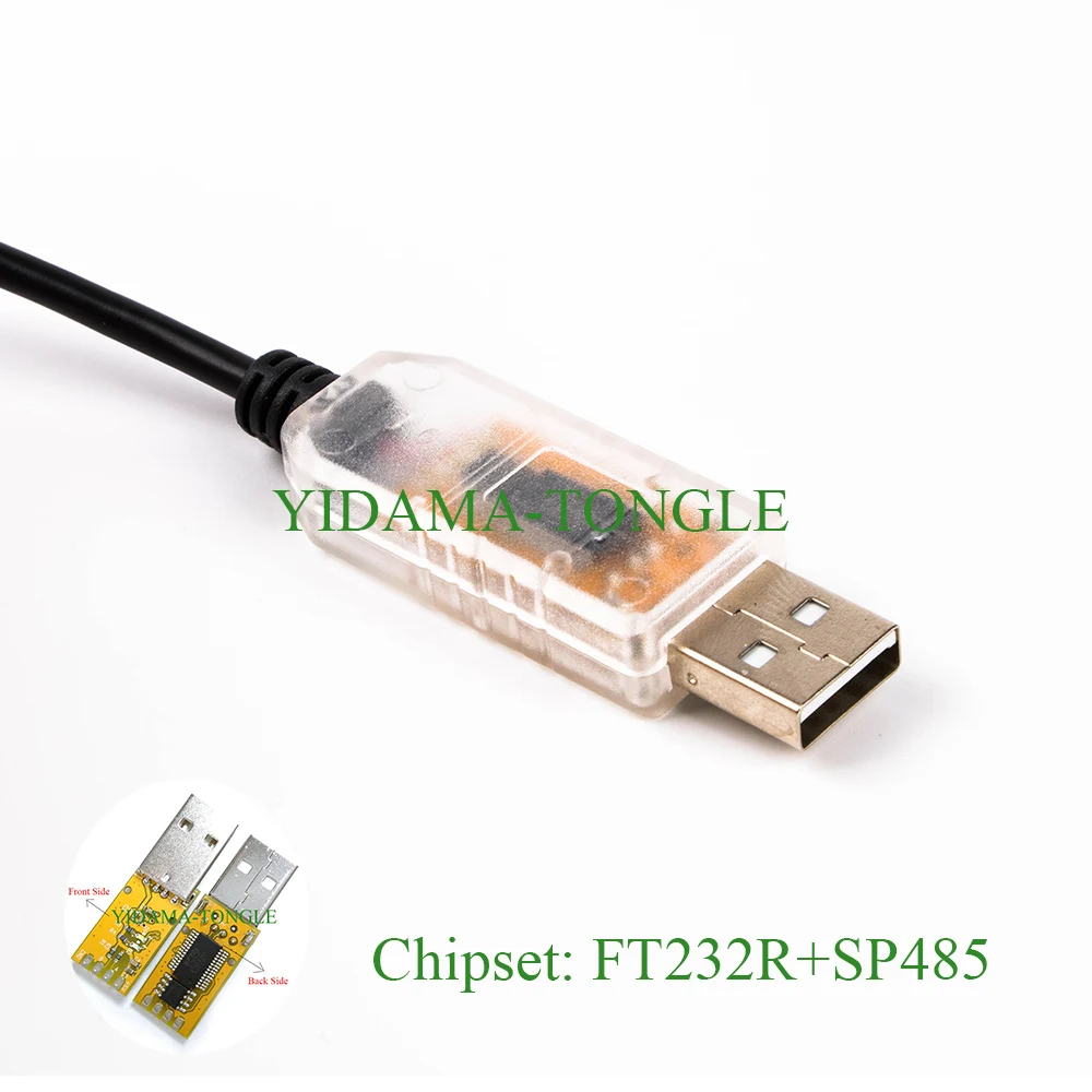 FTDI чип usb к RS485 кабель с TX/RX светодиодами 6ft проводу конец адаптера USB WE совместимый