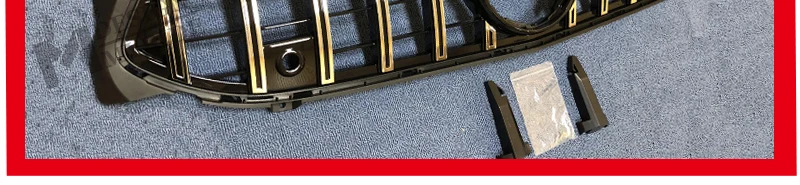 Подходит для W177 решетка решетки ABS серебро Передняя сетка без знака a-класс W177 A180 A200 A250 GTS стиль решетка с камерой