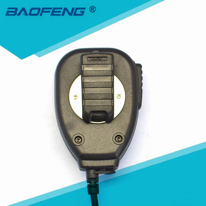 2 шт. Baofeng Walkie TalkieTwo-передающая радиоустановка ручной микрофон Динамик для UV-5R Pofung