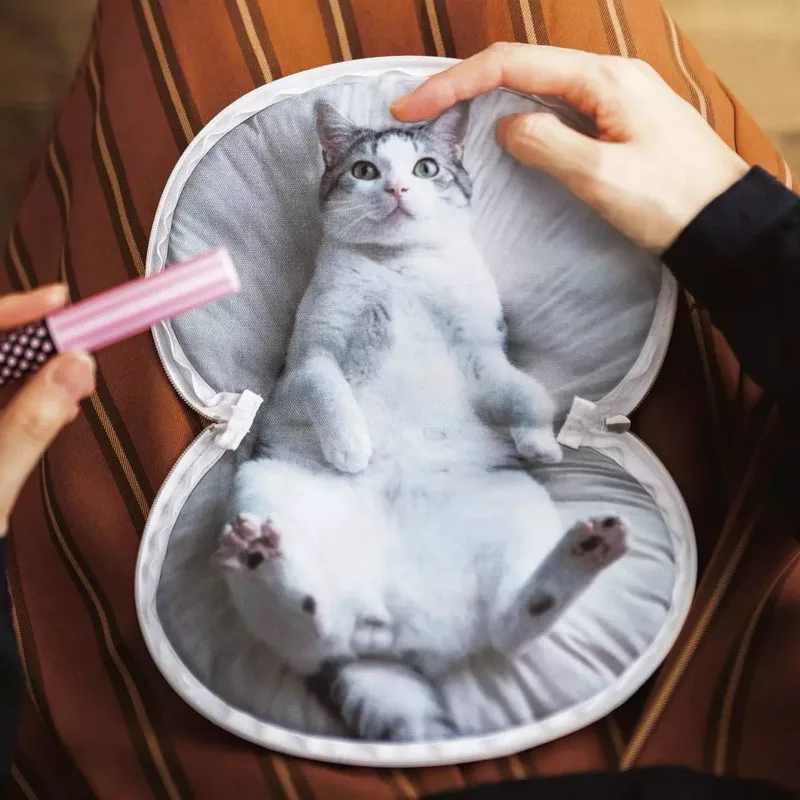 Cat дизайнер дорожная косметичка Для женщин модные косметички японский нарядная