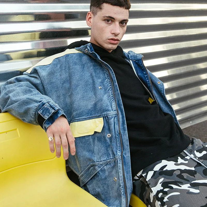 VIISHOW уличная мужская куртка брендовая джинсовая Veste Homme 2018 Новая модная Chaqueta Hombre