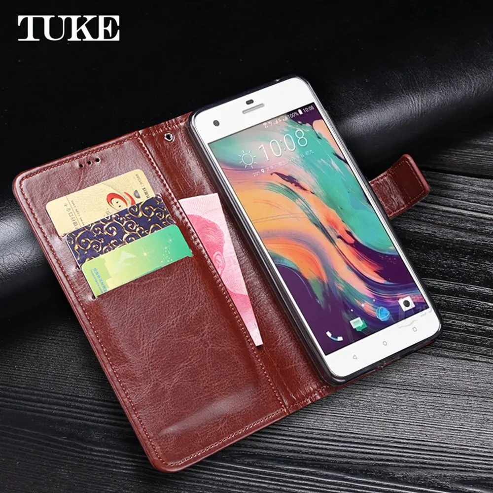 Чехол TUKE для htc Desire 10 Pro, чехол-книжка из искусственной кожи, чехол-кошелек для htc Desire 10 Pro, чехол из ТПУ для htc 10 Pro, слот для карт, чехол Funda