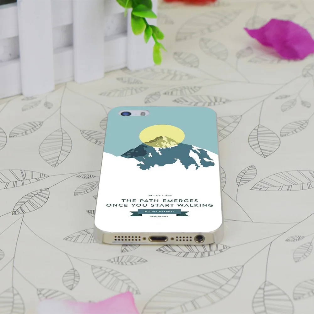 C0577 желтый прозрачный Жесткий Тонкий чехол для Apple IPhone 4 4S 4G 5 5G 5S SE 5C 6 6S Plus |