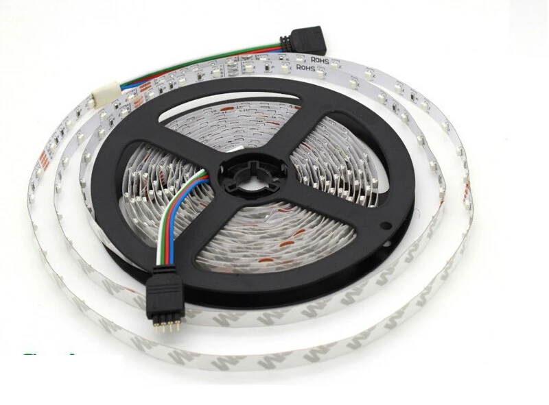 3 года гарантии 5 м RGB Светодиодная лента 3528 SMD 60 светодиодов/м неводонепроницаемая