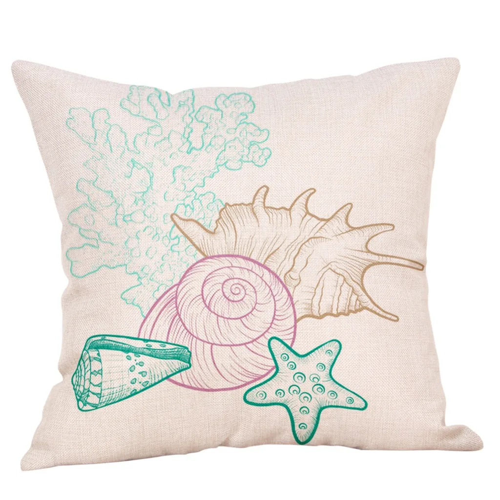 6 видов стилей наволочки для декоративной обивки уютные квадратные Льняные