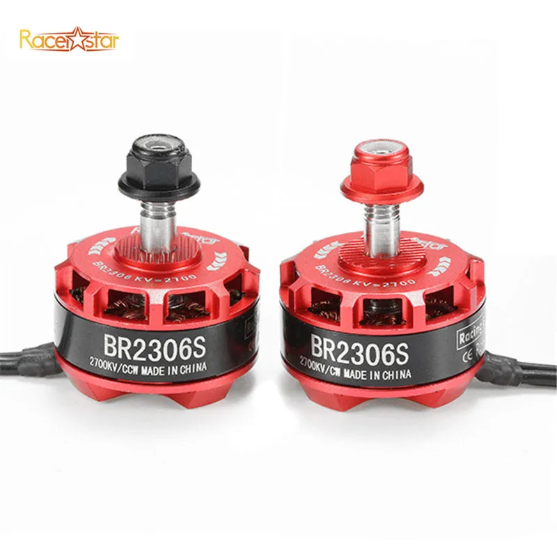 Высококачественный бесщеточный двигатель Racerstar Racing Edition 2306 BR2306S 2700KV 2-4S для
