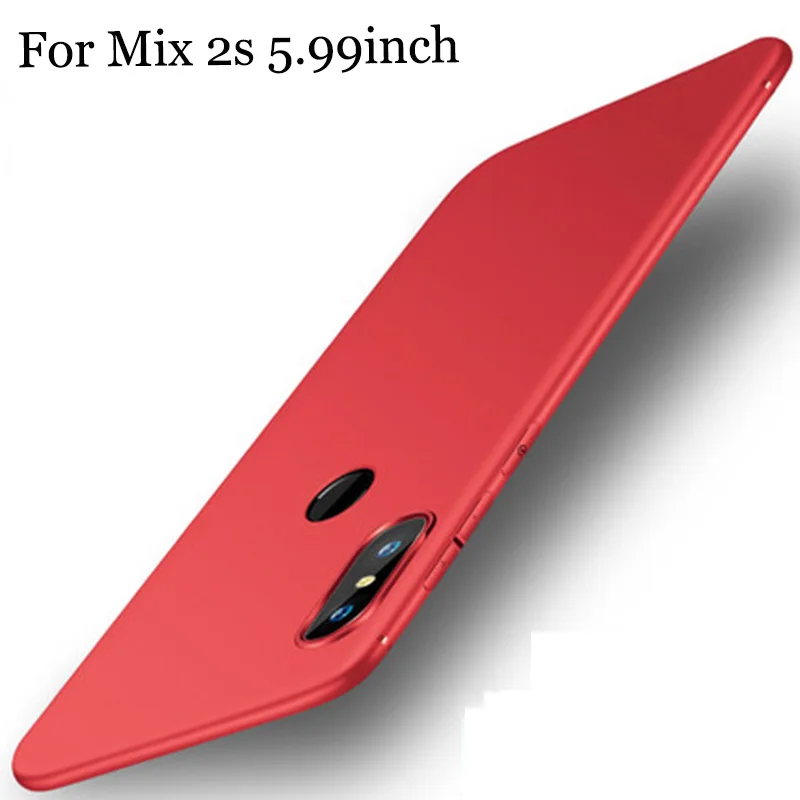 Для Xiaomi mi Mix 2 s Чехол Ультра тонкий мягкий чехол для задняя крышка телефона Xio x2s 2018