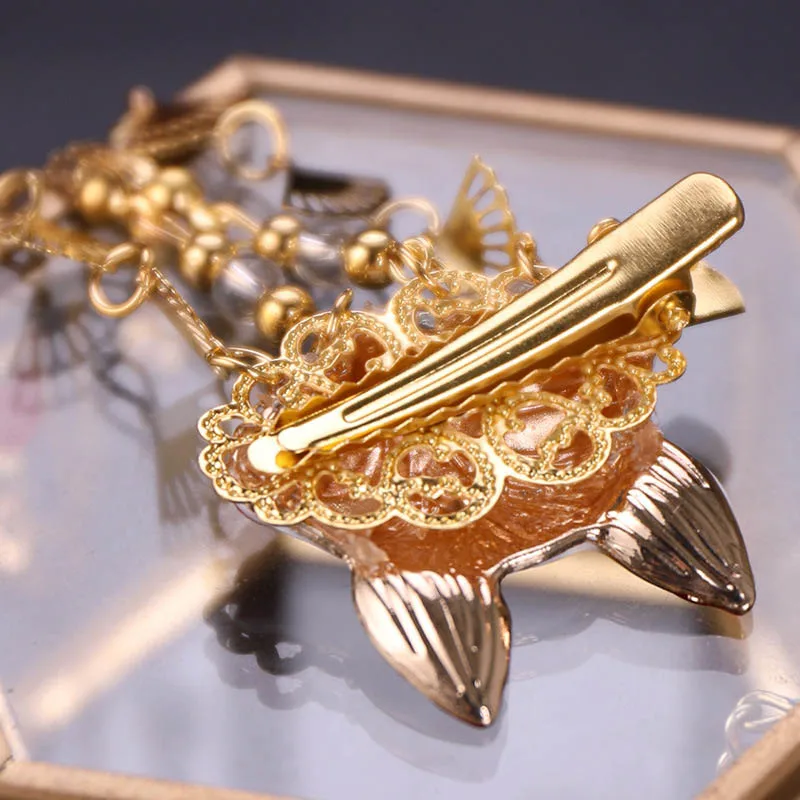 FORSEVEN милые сережки в форме лисы и кролика заколки для волос головной убор