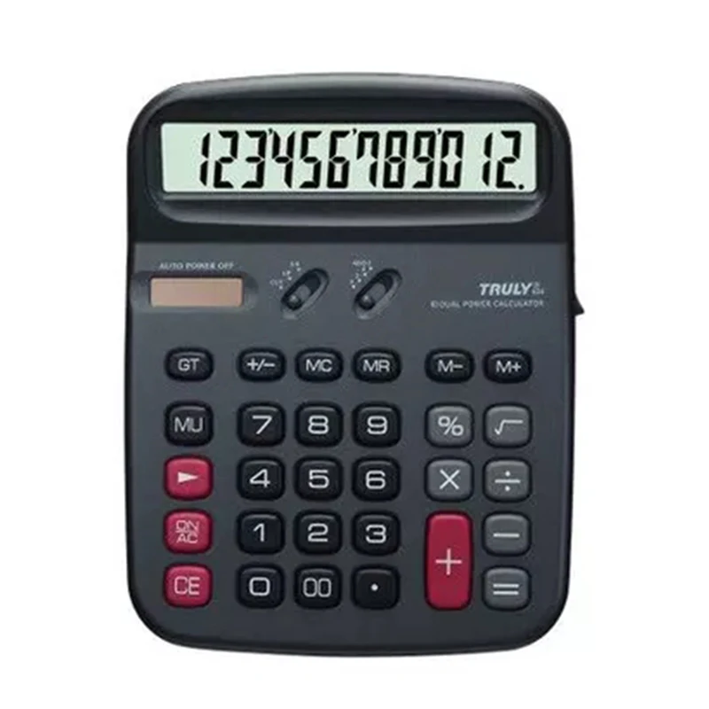 

One Piece Truly 836-12 Office Calculator
