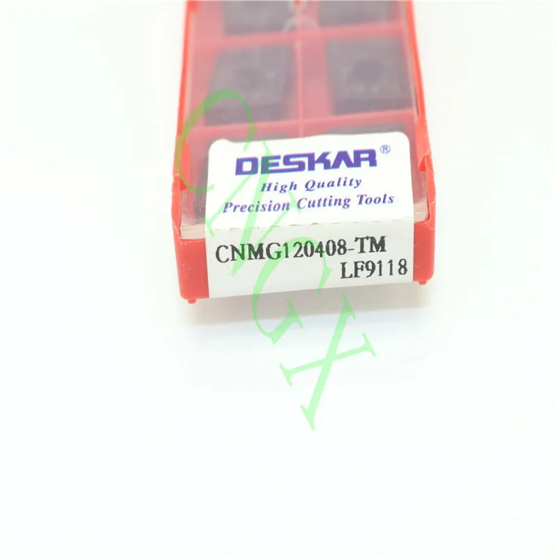 10P CNMG120404-TM/CNMG120408-TM LF9118 индексируемый поворотный инструмент вставки CNC карбида для стали