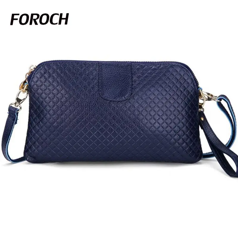 Foroch Для женщин клатч конверт сумка женская вечерняя Пояса из натуральной кожи