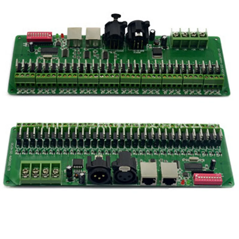 

30 channel DMX 512 rgb LED strip controller dmx decoder dimmer driver DC9V-24V For LED Lighting