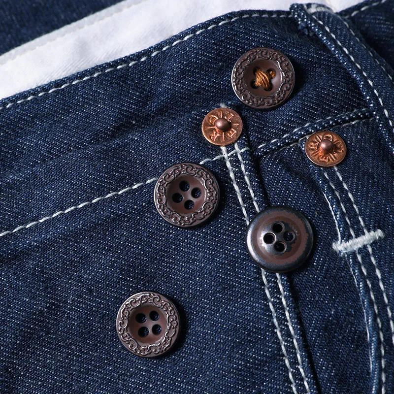 GS-0001 почитать описание! 14 унций сырой Индиго selvage джинсовые брюки sanforised толстые сырой джинсы
