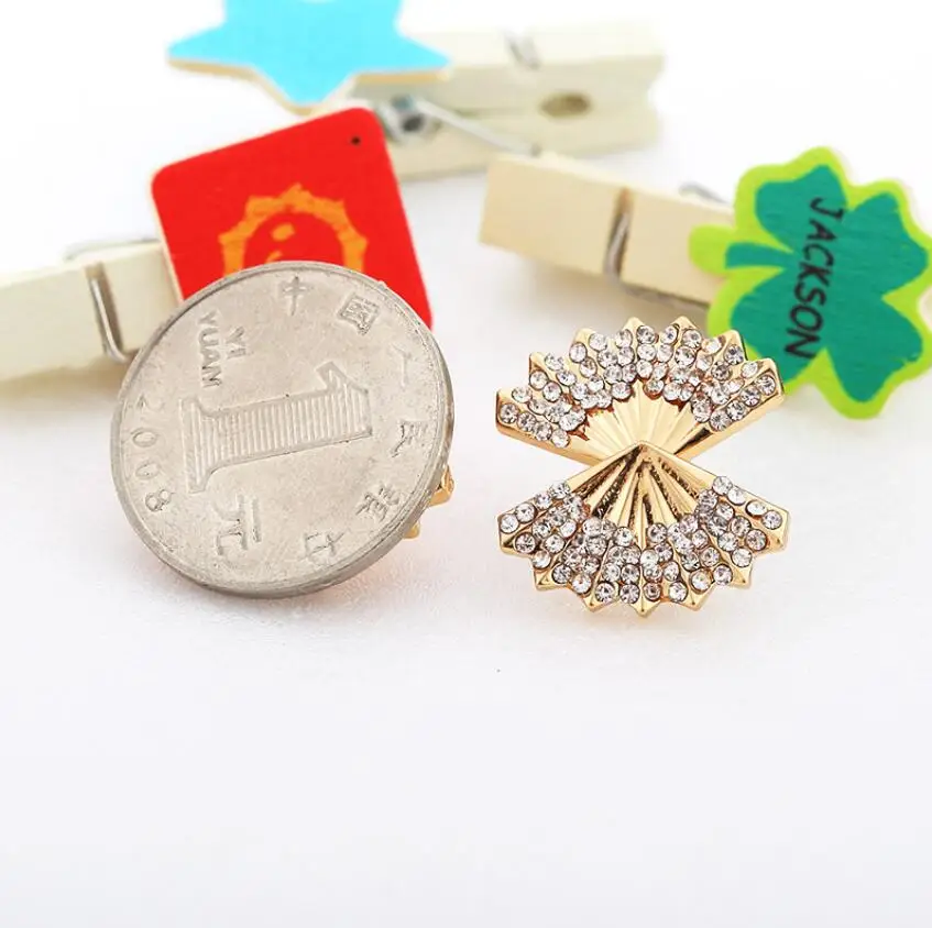 Hfarich Стразы Корейская Ювелирная повязка на голову Двусторонняя в виде ракушки
