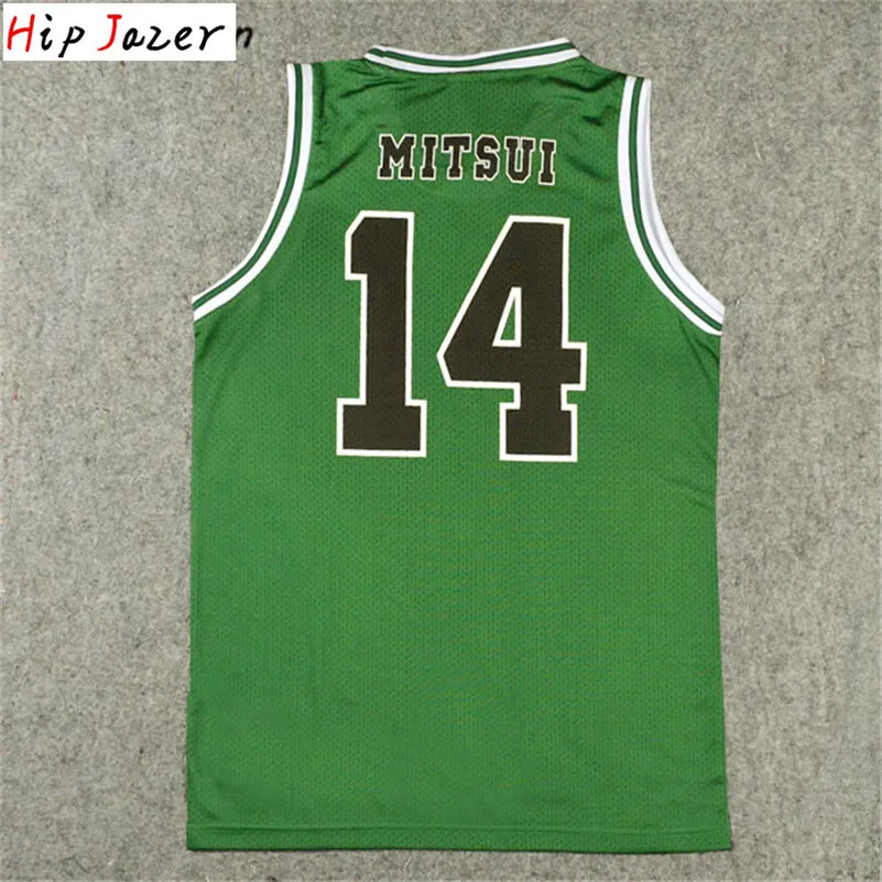 13 Хипджазер Slam dunk Косплей Shohoku Sakuragi 10# Hanamichi 11# Rukawa Kaede Баскетбол Джерси спортивные баскетбольные футболки для хипхопа - Цвет: 13