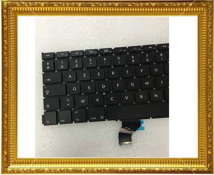 Brand New A1502 Keyboard FRANCAIS for Macbook Pro Retina 13&quot 2013 2014 2015 Clavier FR AZERTY french keyboard | Компьютеры и офис