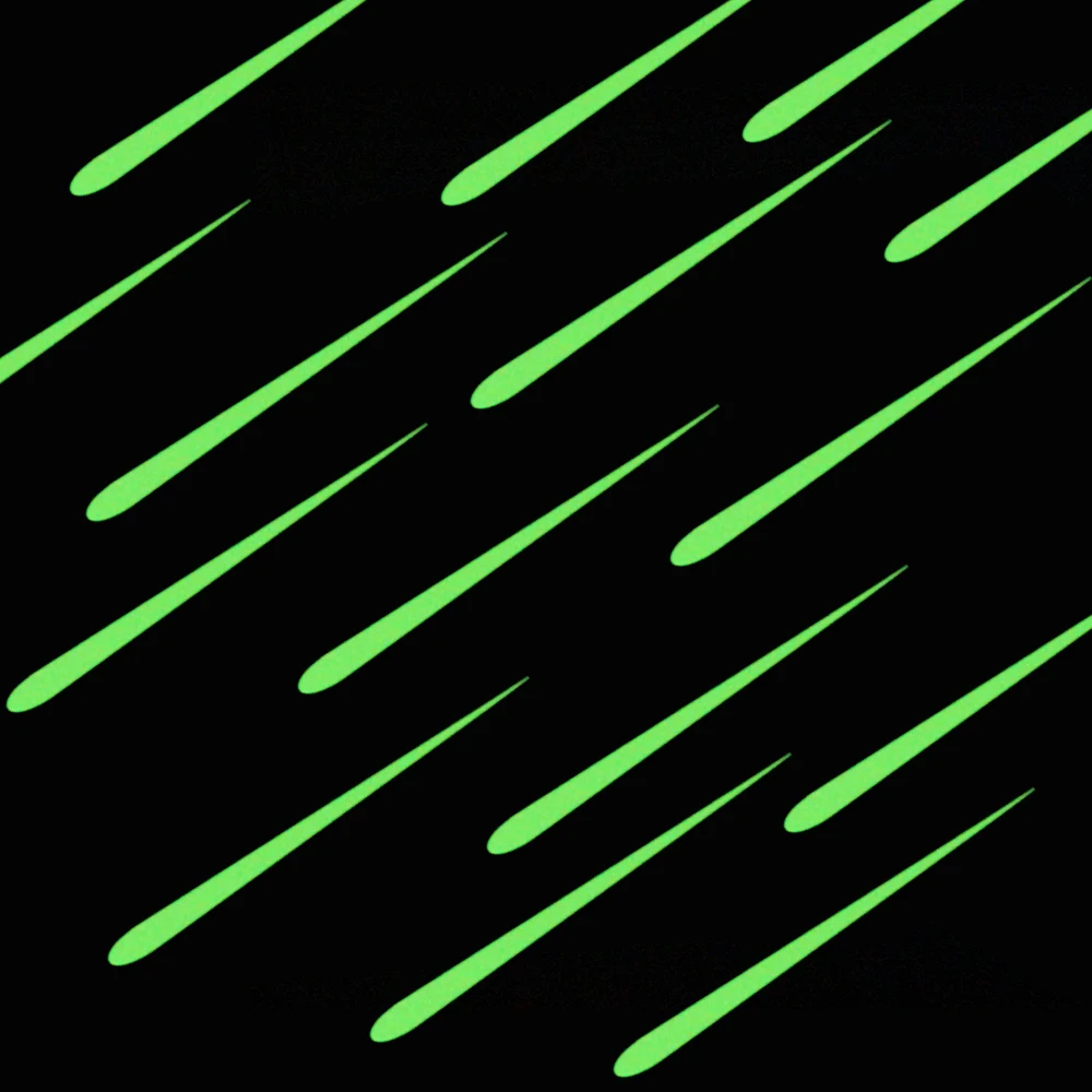 Метеоритный дождь фотообои для детской комнаты Потолочная наклейка|luminous wall