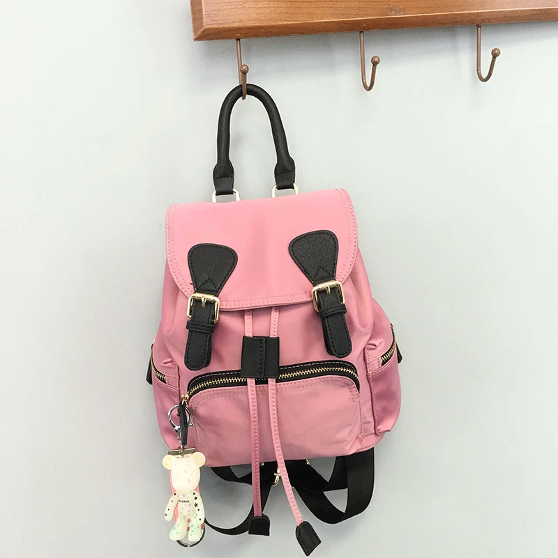 Кулон из искусственной кожи Для женщин рюкзак моды Bagpack школьные сумки для