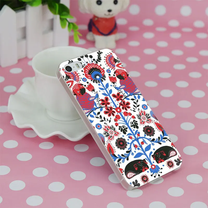 B3943 Мопс Народных Прозрачный Жесткий Тонкий Case Cover Для Apple iPhone 4 4S 5 5S SE 5C 6 S Плюс s |