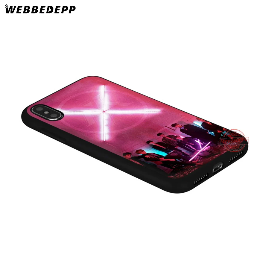 WEBBEDEPP Monsta X KPOP Boy Soft Silicone Case for iPhone 8 7 6S 6 Plus 11 Pro XS Max XR 5 5S SE Back Shell | Мобильные телефоны и