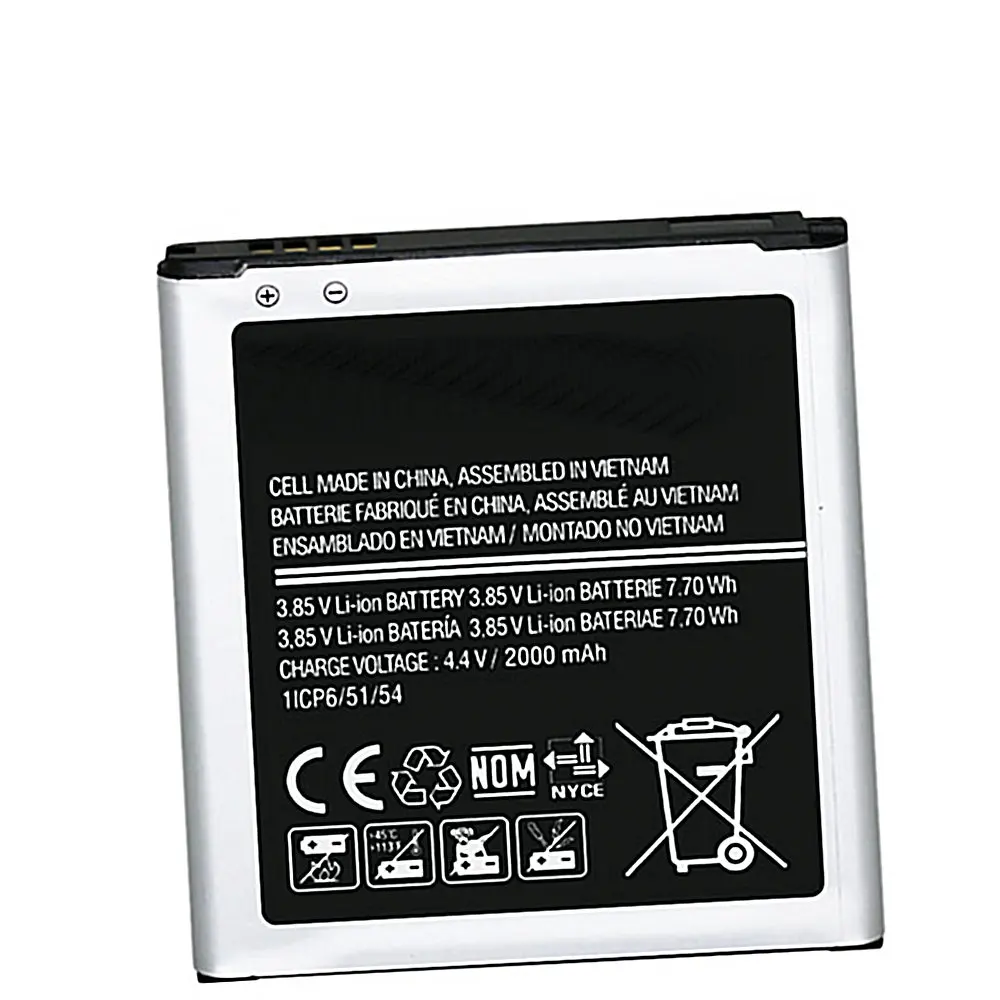 2000mAh EB BG360BBE/CBE/CB для Samsung GALAXY CORE Prime SM J200H J2 2015 G3608 G3606 G361H Высококачественная сменная