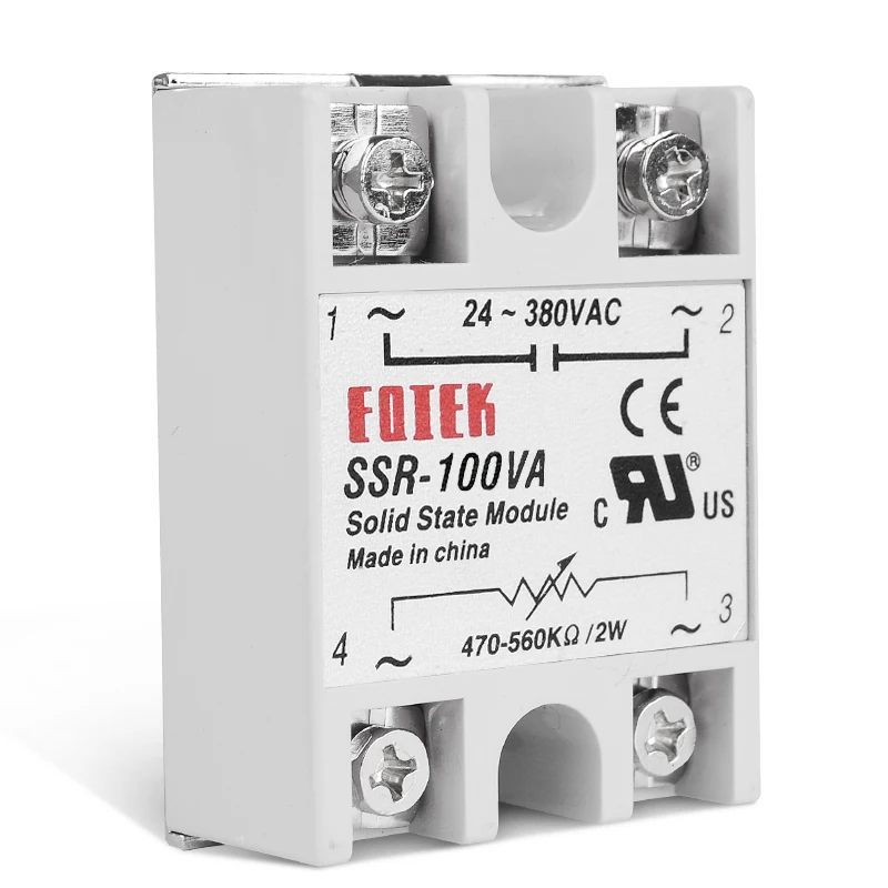 SSR 100VA Однофазное твердотельное реле регулятор напряжения модуль переключения