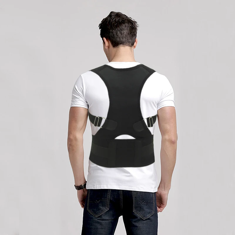 

Adjustable Posture Corrector Brace Back Brace Belt Support Lumbar Brace Shoulder Band Belt Karset Corset Back Posture Men