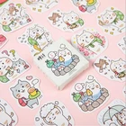 45 шт.кор. Kawaii, с рисунком в виде котиков, туристические наклейки 