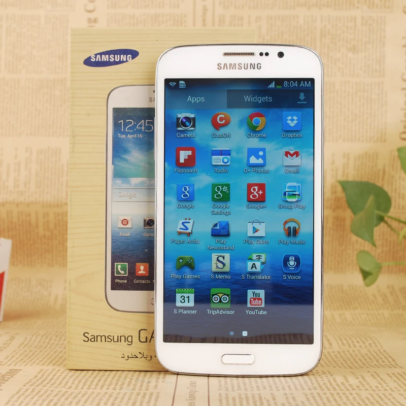Оригинальный разблокирована samsung Galaxy Mega 5 8 дюймов I9152 мобильные телефоны Dual Core 1 ГБ