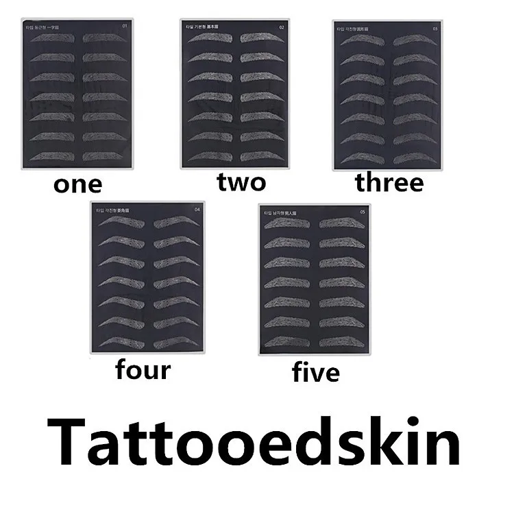 

Шкуры для нанесения перманентного макияжа, двусторонние Искусственные черные накладки для практики татуировок, для начинающих художников