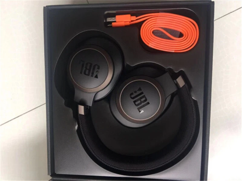 Беспроводные наушники JBL LIVE 650BTNC аудио шумоподавление умный голос Bluetooth наушники стерео музыка динамическая игровая гарнитура