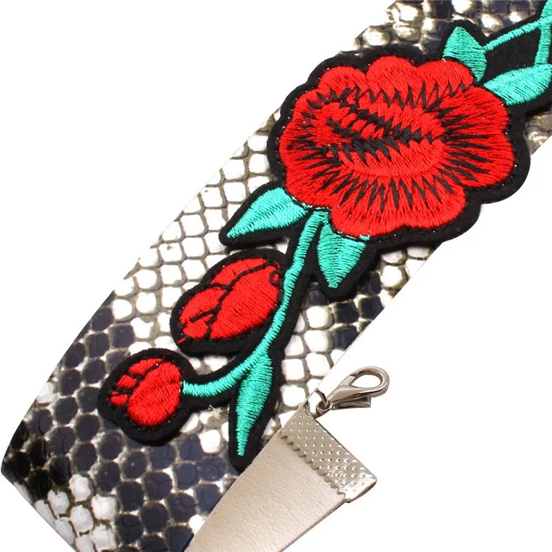 ZIVangela винтажное Новое Женское Ожерелье-Чокер ожерелья с вышивкой розы Модные