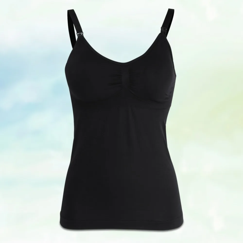 Новейший сексуальный женский тонкий топ на бретелях для грудного вскармливания