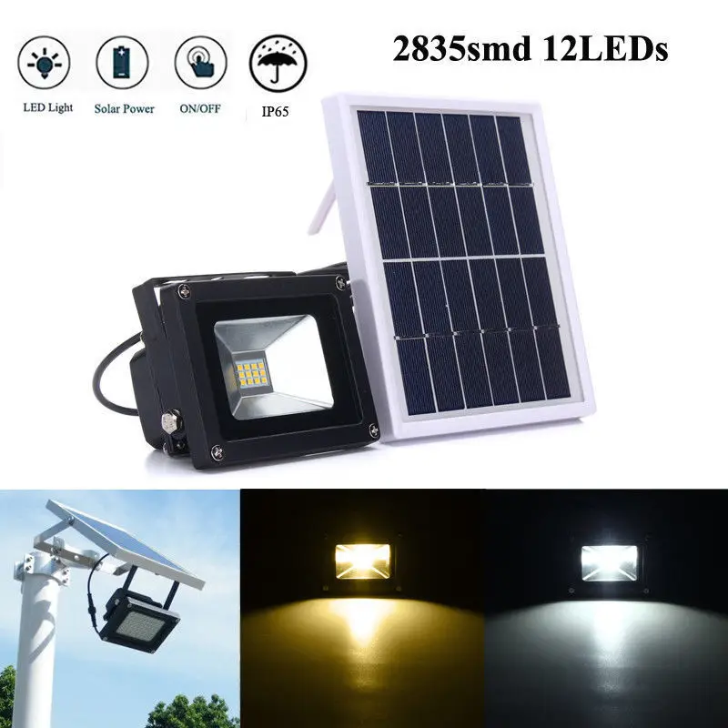 12 светодиодный датчик движения солнечной энергии фонарь прожектор Наружная