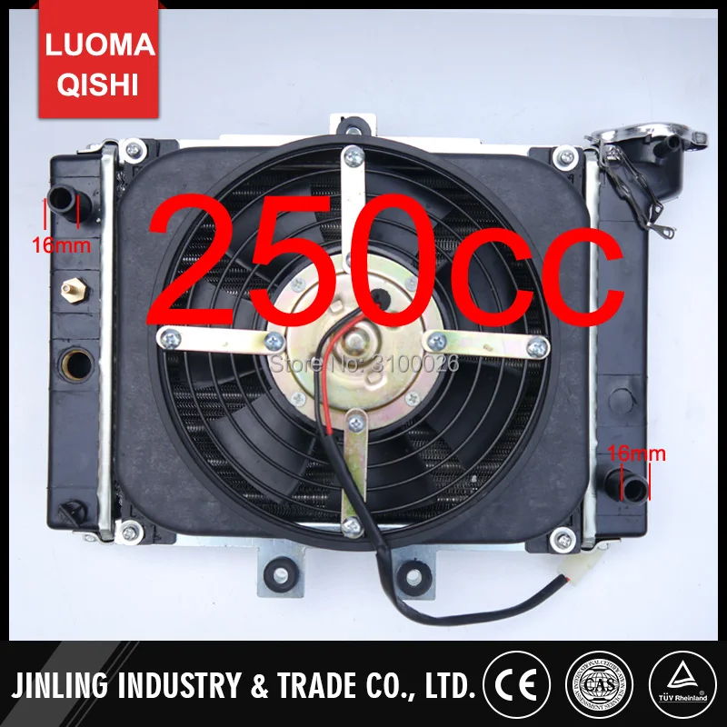 Бак радиатора ATV Jinling 250cc 300cc части EEC JLA 21B 923 931E квадроцикл|quad bike|jinling 250ccatv jinling |